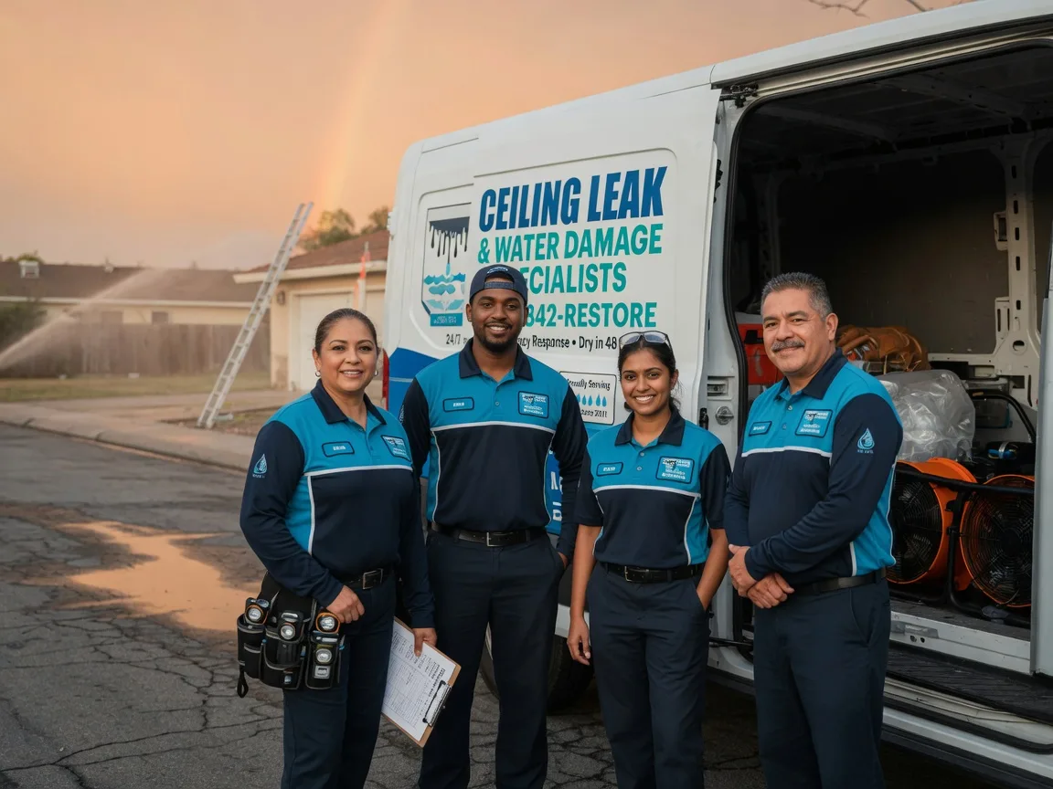 Ceiling Leak Cleanup company in Hampstead, NC