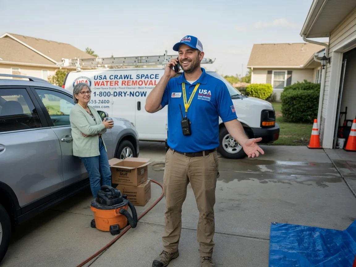 Crawl Space Water Removal Hampstead, NC FAQs